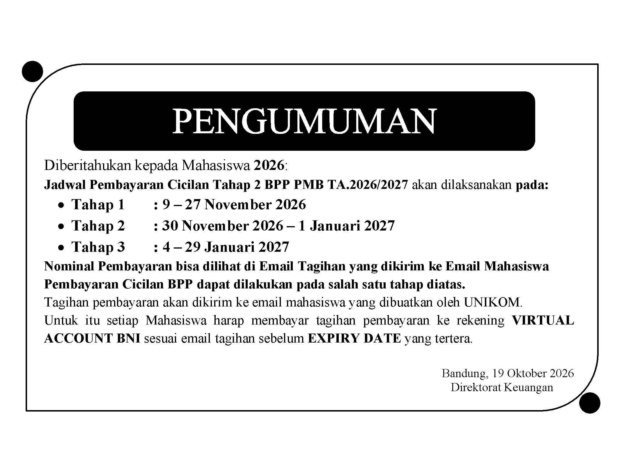 UNIKOM BANDUNG