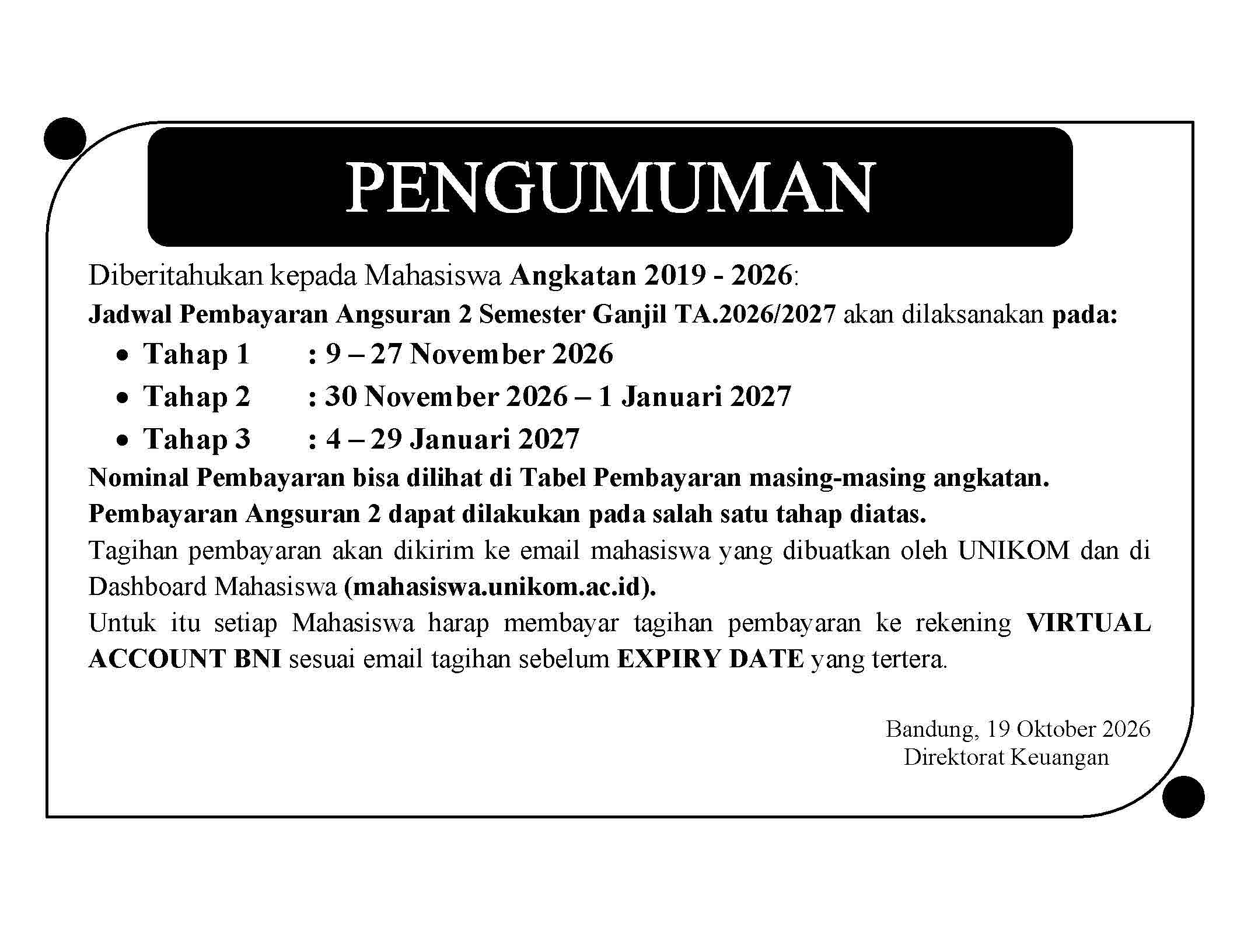 UNIKOM BANDUNG